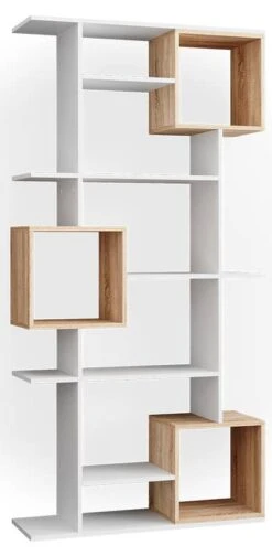Etagère Blanc/sonoma Cube