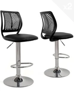 Lot De 2 Tabourets De Bar Design SAWA -VIDAXL || BeCo || Emma Soldes ba1285a6de5d4e1fbc0d0204dfb1e74a