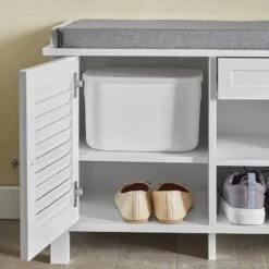 Banc à Chaussures FSR83-W -VIDAXL || BeCo || Emma Soldes ba52d339c8cf44e0ac32b76d5b6b0ac5