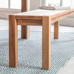 Banc RichWOOD -VIDAXL || BeCo || Emma Soldes bank richwood kernbuche massiv 180 x 35 cm 3370917