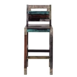 Tabouret De Bar Goa -VIDAXL || BeCo || Emma Soldes barhocker goa akazie mango teilmassiv mehrfarbig 3791984
