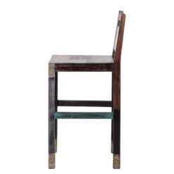 Tabouret De Bar Goa -VIDAXL || BeCo || Emma Soldes barhocker goa akazie mango teilmassiv mehrfarbig 3791988