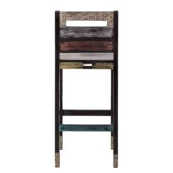 Tabouret De Bar Goa -VIDAXL || BeCo || Emma Soldes barhocker goa akazie mango teilmassiv mehrfarbig 3791992