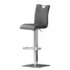 Tabouret De Bar Ed -VIDAXL || BeCo || Emma Soldes barstuhl ed grau kunstleder eckiger fuss 717226