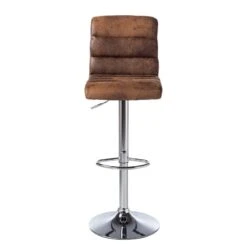 Chaise De Bar Kamloops -VIDAXL || BeCo || Emma Soldes barstuhl kamloops kunstleder metall braun 5093064