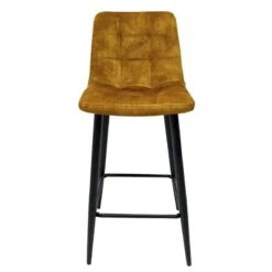 Lot 2 Chaises De Bar Jaune Moutarde NAMI -VIDAXL || BeCo || Emma Soldes bc5e0f0223154113ba9dcf41866611f2