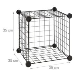 Système D'étagère 6 Compartiments Grille -VIDAXL || BeCo || Emma Soldes bd00c7749ce243f683644eafc95599ff