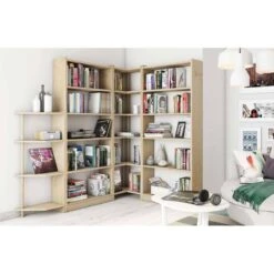 Bibliothèque Gala En Pin 6 Tablettes -VIDAXL || BeCo || Emma Soldes bd8dc9de292c479f9778cbc43380c316