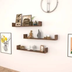 Lot De 3 étagères Murales Höganäs -VIDAXL || BeCo || Emma Soldes be5000f97c63446ba58f6bc41d6dd3ac