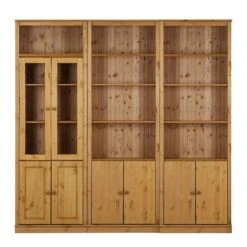 Bibliothèque Lillehammer V -VIDAXL || BeCo || Emma Soldes buecherwand lillehammer v kiefer massiv 4843992