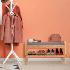 Banquette à Chaussures En Bambou -VIDAXL || BeCo || Emma Soldes c18c64d3187040c79a9a8356c3110cb4