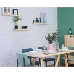 Etagère Murale En Pin Massif - L40 Cm -VIDAXL || BeCo || Emma Soldes c1f19bf2984e4b819fee44363057d827