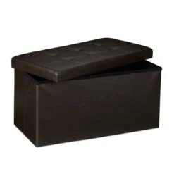 Tabouret Pliant Similicuir Pouf Pliable -VIDAXL || BeCo || Emma Soldes c26608652fcb4817b77f2bc6c0e01c53