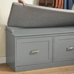 Meuble Bas Entrée FSR131-HG -VIDAXL || BeCo || Emma Soldes c34ca901428f4d2fb2840d0cc6d035cf