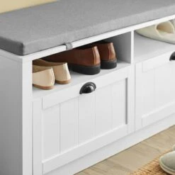 Banc à Chaussures FSR90-W -VIDAXL || BeCo || Emma Soldes c46ec24faf30487bb7854c0d01bfb936