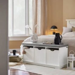 Coffre à Jouets FSR30-W -VIDAXL || BeCo || Emma Soldes cc43631780cf41508b294a08d9849e02