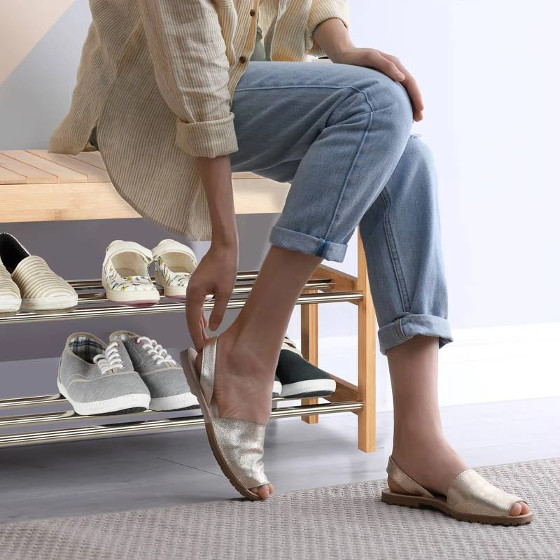 Étagère à Chaussures Avec Banquette 6 Étagère à Chaussures Avec Banquette – Image 4