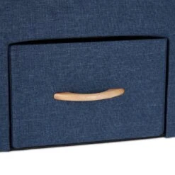 Coffre De Rangement Bleu Avec 3 Tiroirs -VIDAXL || BeCo || Emma Soldes d13b095ebbdf4ac7a69c309ffca4075a