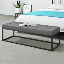 Pro-Tec Tabouret Rembourré Salta Gris -VIDAXL || BeCo || Emma Soldes d55961e1790244a79761ec103b437401