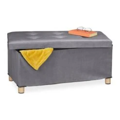 Banquette De Rangement En Velours 33 Banquette De Rangement En Velours -VIDAXL || BeCo || Emma Soldes d5f483230f2d4e5eb49a02a1ee574850