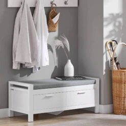 Banc De Rangement à Chaussures FSR74-W -VIDAXL || BeCo || Emma Soldes d62d4f6eddd740509687d434515ec65e