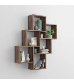 Étagère Murale 8 Compartiments - Laurio -VIDAXL || BeCo || Emma Soldes d762d944abda42b7aea5467623d285bd