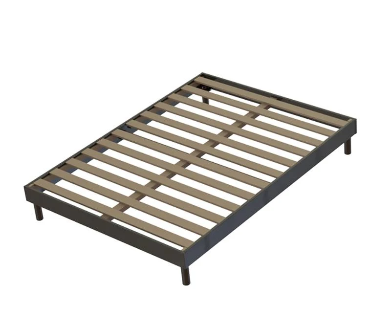 Sommier à Lattes Easy Kit 160x200 Gris 5 Sommier à Lattes Easy Kit 160x200 Gris – Image 3