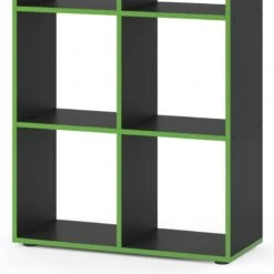 Etagère Noir/vert 6 Compartiments -VIDAXL || BeCo || Emma Soldes d879665c81194208b15b2e126ae0d2c6