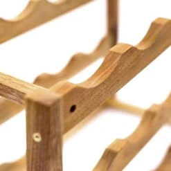 Casier à Bouteilles Bois De Noyer -VIDAXL || BeCo || Emma Soldes db12c8a03c7b43e2a49aaddd84abae03