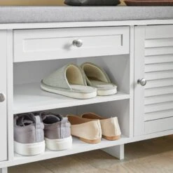 Banc à Chaussures FSR83-W -VIDAXL || BeCo || Emma Soldes dbf7220249a641b3986b08e771ee8226