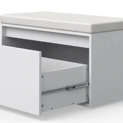 Banc à Chaussures Iker Blanc 14 Banc à Chaussures Iker Blanc -VIDAXL || BeCo || Emma Soldes dd13d0e27711474283adba383f136e32