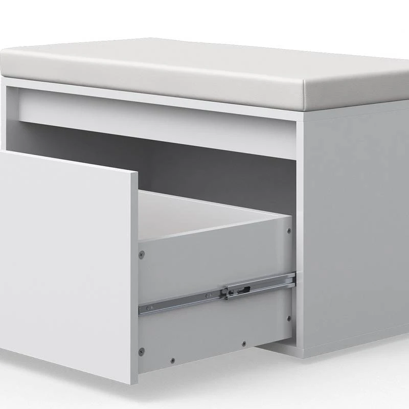 Banc à Chaussures Iker Blanc 8 Banc à Chaussures Iker Blanc – Image 6