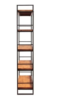 Bibliothèque Métal & Acacia 190 X 150 -VIDAXL || BeCo || Emma Soldes dd4d8dde0455411c991395d07a57b41a.cropped 205 13 450 768.processed