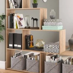 Étagère Escalier Asym Blanc -VIDAXL || BeCo || Emma Soldes df0d3967098047fbb275e9aebbdaa0a9