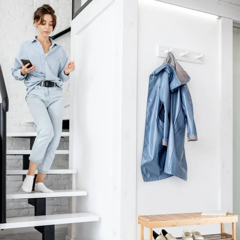 Étagère à Chaussures Avec Banquette 5 Étagère à Chaussures Avec Banquette – Image 3