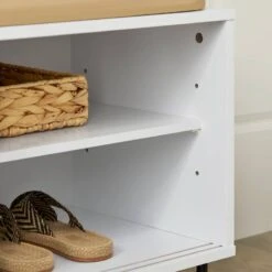 Banc à Chaussures FSR116-W -VIDAXL || BeCo || Emma Soldes e12256770c364f7087464a386190d0d5