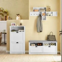 Banc à Chaussures FSR90-W -VIDAXL || BeCo || Emma Soldes e219c60575f9473eaa05ab4c892df003