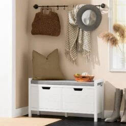 Banc De Rangement à Chaussures FSR63-SCH -VIDAXL || BeCo || Emma Soldes e51da94188ff467f8ffdaa084926f975