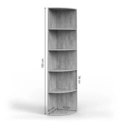 Étagère D’angle Ecki Blanc -VIDAXL || BeCo || Emma Soldes e5faa99268994294b5d6a214e3a85170