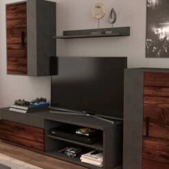 Paroi Murale Berno OldStyle Foncé(4 él.) -VIDAXL || BeCo || Emma Soldes e8c724b1e3e64da394524f3feeb6388c