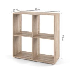 Etagère Tetra Sonoma 4 Compartiments -VIDAXL || BeCo || Emma Soldes e966c0ac61c44086a1b7da0c5d9c857a