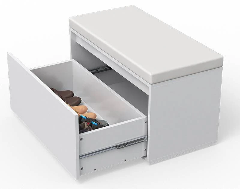 Banc à Chaussures Iker Blanc 7 Banc à Chaussures Iker Blanc – Image 5