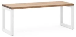 Banc ICub Strong ECO 40x120x48cm Blanc