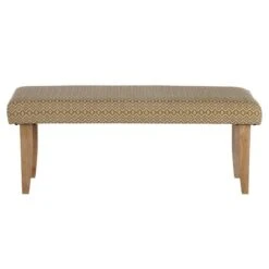 Banc 120x48x40cm Blanc/or -VIDAXL || BeCo || Emma Soldes f0d29d13bc4346aba11975f4cf0b7889