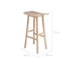 Tabouret De Bar Vittoria 77cm -VIDAXL || BeCo || Emma Soldes f56d1d541afa4b7e84b2eb4b505da05c