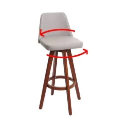 Tabouret De Bar HWC-C43 Pivotante -VIDAXL || BeCo || Emma Soldes f600997f977a418b8d1ca1a44774b952
