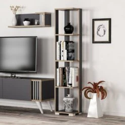 Bibliothèque Aalestrup à 4 Niveaux -VIDAXL || BeCo || Emma Soldes f7ff6295e58d4f89b5228b3b4f1a7e35