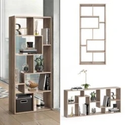 Séparateur De Pièce Noa Sonoma -VIDAXL || BeCo || Emma Soldes f82fb907c7dc415382249eddd7098bf6