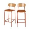 Tabouret De Bar Louna 66cm (Lot De 2) -VIDAXL || BeCo || Emma Soldes fb63e6b9740246169a7f2f623df534f1