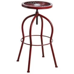 Tabouret Haut Pivotant En Métal -VIDAXL || BeCo || Emma Soldes fc37f8702f244411aaef2138bde8d01c